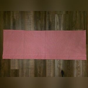 Pottery Barn Kids Red Gingham Valance (Set Of 3)